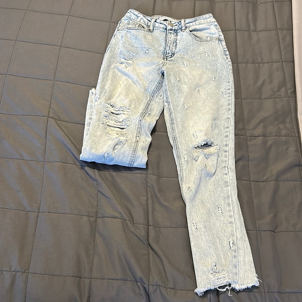 Women Light Wash Jeans